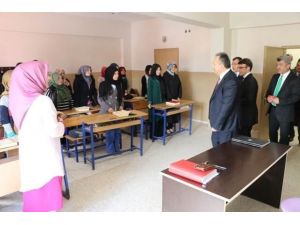 Vali Fidan Yığılca Anadolu İmam Hatip Lisesini Ziyaret Etti