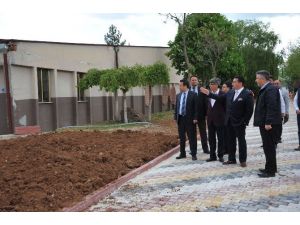 Başkan Bakıcı Osman Gazi Parkı’nda İncelemelerde Bulundu