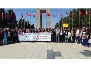 Gaziantepli Öğrenciler Çanakkale’de Tarihe Yolculuk Yaptı