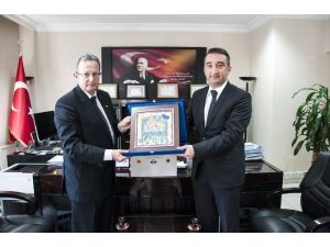 Belçika Krallığı Ankara Büyükelçisi Marc Trentescau, Van Valiliğini Ziyaret Etti