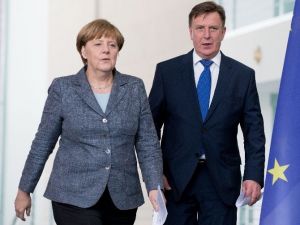 Letonya Başbakanı Kucinskis’ten İlk Resmi Ziyaret Almanya’ya