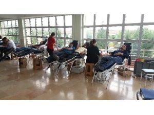 Yerköy Adalet Meslek Yüksekokulu Öğrencilerinden Kan Bağışı