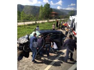 Karabük’te Trafik Kazası : 2 Yaralı