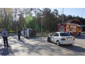 Ankara’da Trafik Kazası: 4 Yaralı