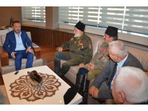 Çanakkale Gazilerinden Başkan Doğan’a Ziyaret