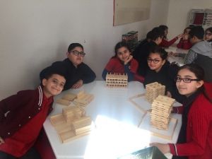 Öğrenciler, Akıl Oyunları Dersinde Mimar Oldu