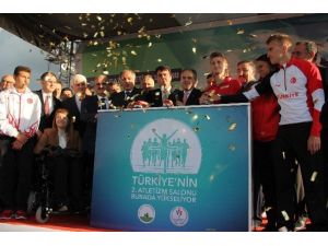 Türkiye’nin 2’inci Büyük Kapalı Atletizm Salonunun Temeli Atıldı