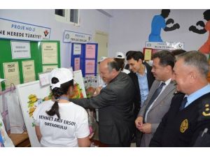 Mehmet Akif Ersoy Ortaokulu’nda ’TÜBİTAK 4006 Bilim Fuarı’