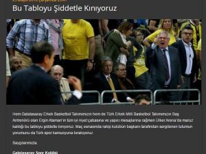 Galatasaray’dan Açıklama: Bu Tabloyu Şiddetle Kınıyoruz"