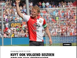 Kuyt, Feyenoord’la Sözleşme Uzattı