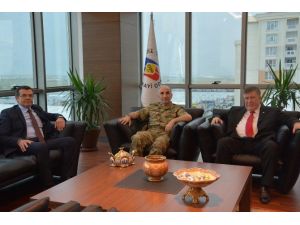 5.kolordu Komutanı Korgeneral Erdoğan’dan Enis Sülün´e Ziyaret