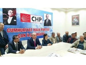 Muharrem İnce, CHP Çan İlçe Örgütü’nü Ziyaret Etti