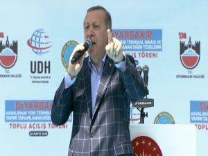 Erdoğan: Amerika'nın PYD'ye, YPG'ye vermiş olduğu desteği kınıyorum