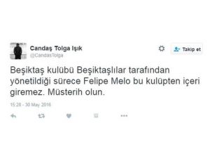 Beşiktaşlı Yöneticiden Melo Açıklaması