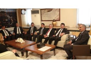 Adalet Bakanı Müsteşar Yardımcısı Musa Heybet'ten moral destek ziyareti