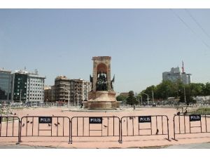 Taksim’de Yoğun Güvenlik Önlemi