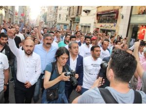 İstiklal Caddesi’nde Gezi Parkı Olaylarının 3. Yıl Dönümü Protestosu