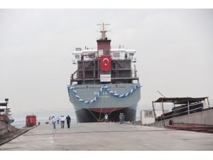 Altınova’da İnşa Edilen Polarnet, Denize İndirildi