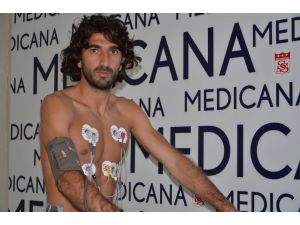 Sivassporlu oyuncular sağlık kontrolünden geçti
