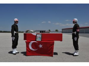 Bombalı saldırıda şehit olan Eyüp Öksüz, memleketine gönderildi