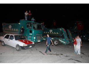 General Eşref Akıncı Kışlası'nın girişi kapatıldı