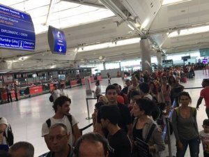 Darbecilerin yurt dışına kaçmaması için Atatürk Havalimanı'nda önlem