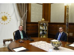 Cumhurbaşkanı Erdoğan MİT Müsteşarı Fidan’ı kabul etti