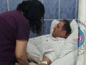 AK Partili vekil hastaneye kaldırıldı