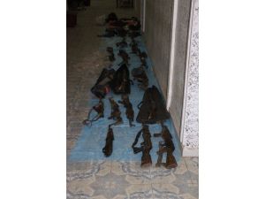 Nusaybin’de terör örgütüne ait cephane ve terörist cesetleri bulundu