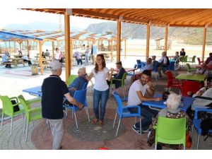 Aksaz Halk Plajında Sezon Açıldı