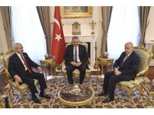 Kılıçdaroğlu ve Bahçeli Başbakanlık’ta