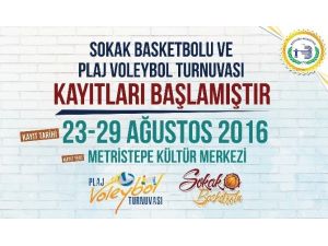 Bozüyük Belediyesi’nden “Plaj Voleybolu ile Sokak Futbolu” Turnuvası
