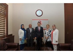 Eskişehir Türkmenler Derneği’nden Vali Çelik’e ziyaret