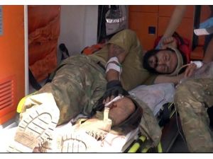 Cerablus’ta yaralanan 3 ÖSO askeri Gaziantep’e getirildi