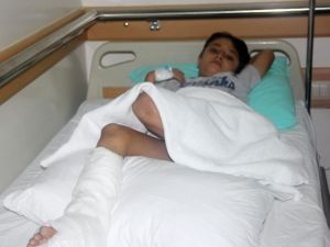 Savaştan kaçan Suriyeli çocuk Gaziantep’teki patlamada yaralandı