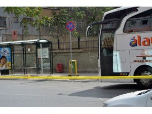 Kasımpaşa Orduevi yakınında kırmızı valiz paniği