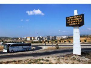 Çanakkale’ye "Demokrasi Otogarı"