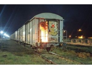 Siirt’te yük trenine saldırı