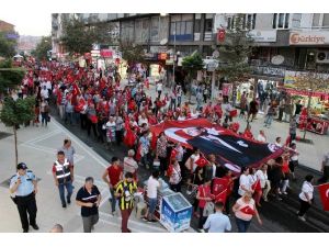 Tekirdağ’da 30 Ağustos Zafer Bayramı için dev yürüyüş