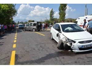 Ortaca’da trafik kazası; 1 yaralı