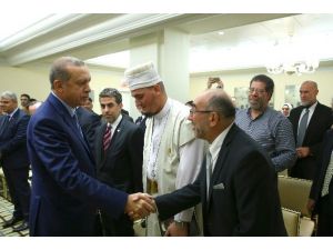 Cumhurbaşkanı Erdoğan, Müslüman Toplumu Temsilcilerini Kabul Etti