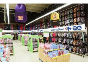 Aileler okul alışverişinde CarrefourSA’ya güvendi, satışlar yüzde 48 arttı
