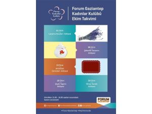 Evleri güzelleştirecek etkinlikler Forum Gaziantep’te