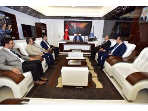 Oda Başkanı Boyraz Başkan Gürkan’ı ziyaret etti