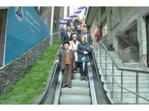 Artvinli şehir merkezinde artık dik merdivenlerde yürümeyecek