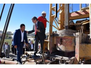 Başkan Çibik: “Yeni jeotermal sıcak su sondaj çalışmasına başladık”