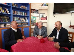 Başkan Uysal, Ağu İçen Cemevi’ni ziyaret etti