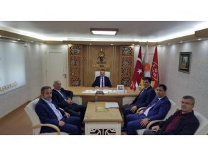 Başkan Yalçın’dan AK Parti Yıldırım İlçe Başkanlığına ziyaret
