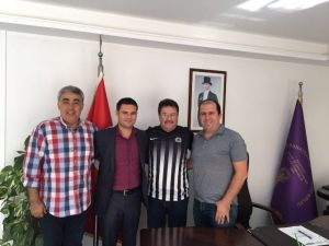 Kuşadası Gençlikspor Kulübü’nden sanayi sitesi yönetimine ziyaret