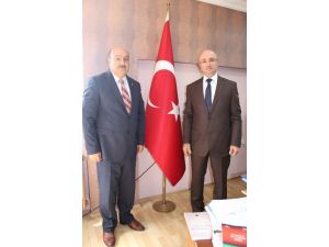 ESOB Başkanı Abdülkadir Konak, Baro Başkanı Turgay Şahin’i ziyaret etti